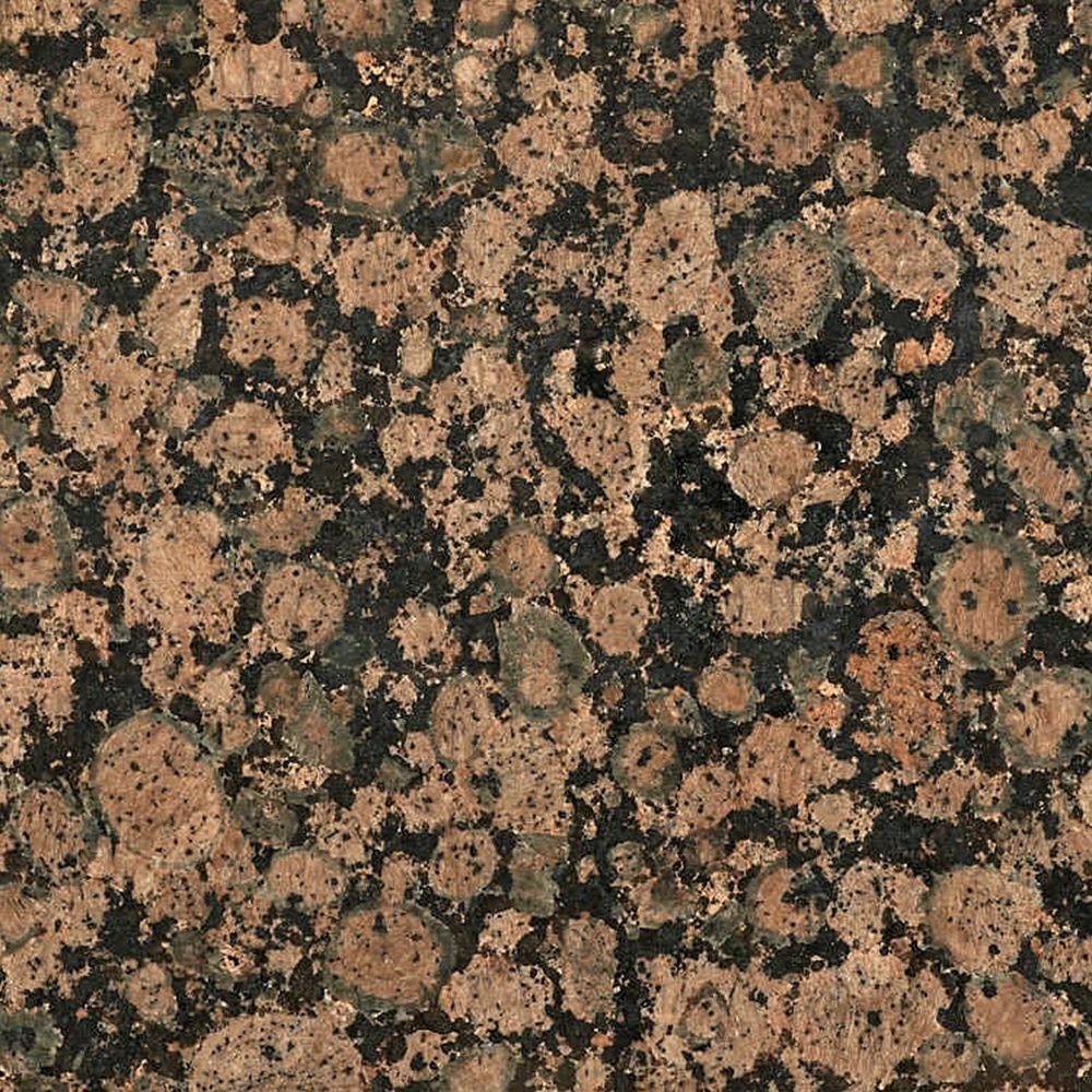 Baltic Brown — campione fotografico di granito