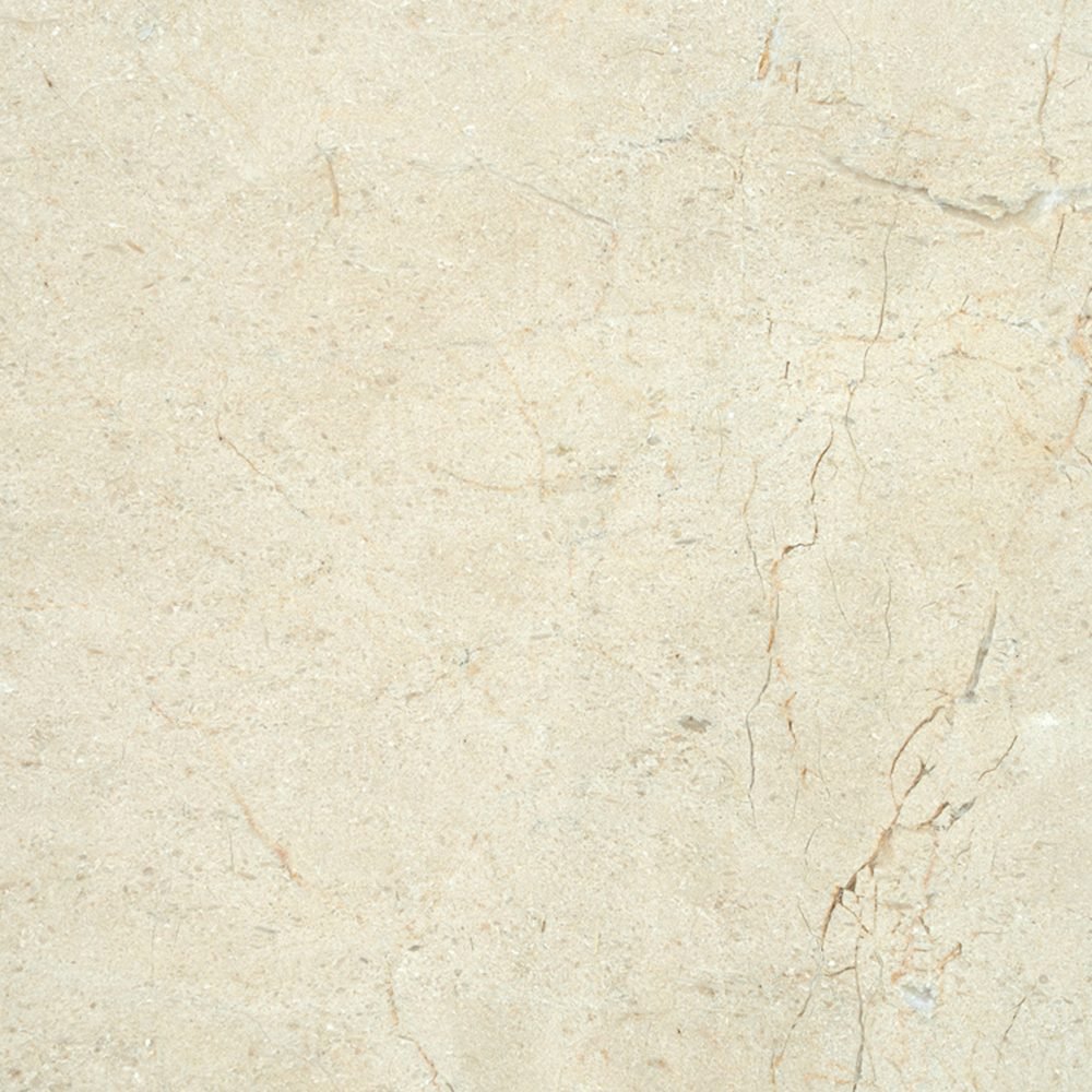 Crema Marfil — campione fotografico di marmo